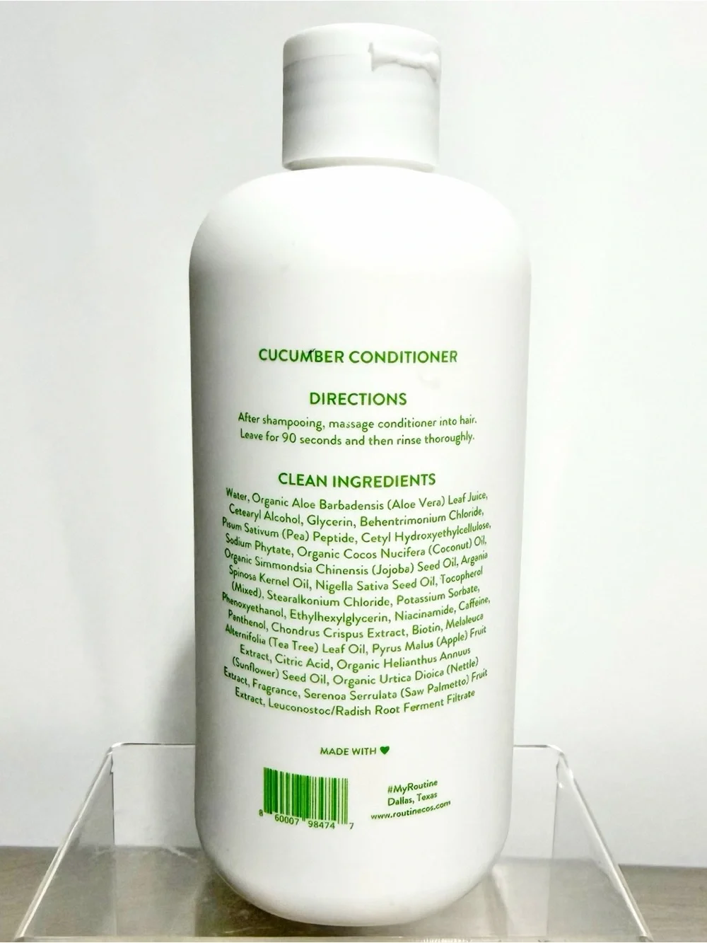 ROUTINE WELLNESS Anti-Thinning Cucumber Conditioner 14 oz (414mL) ~ New
